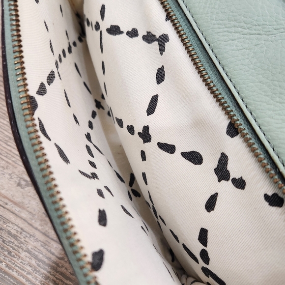 KATE SPADE Pebble Leather CROSSBODY HANDBAG, Mint, Womens OS - Picture 9 of 12